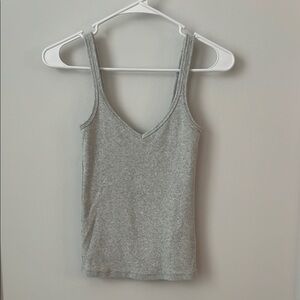 A&F Essentials Grey Tank Size S